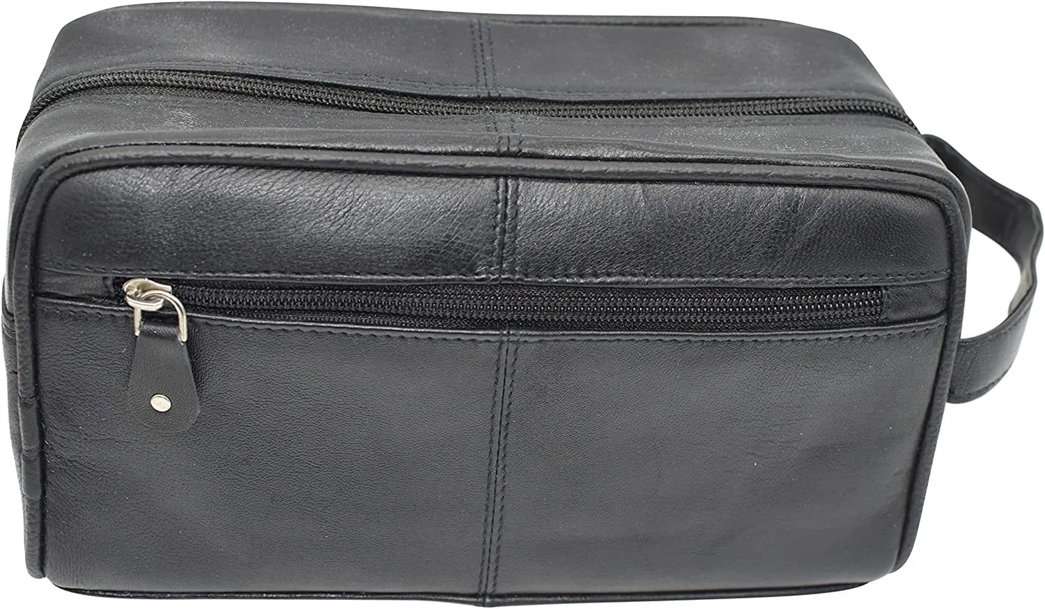 133 Travel Toiletry Bag Genuine Leather Dopp Kit Travel Organizer For Men Women