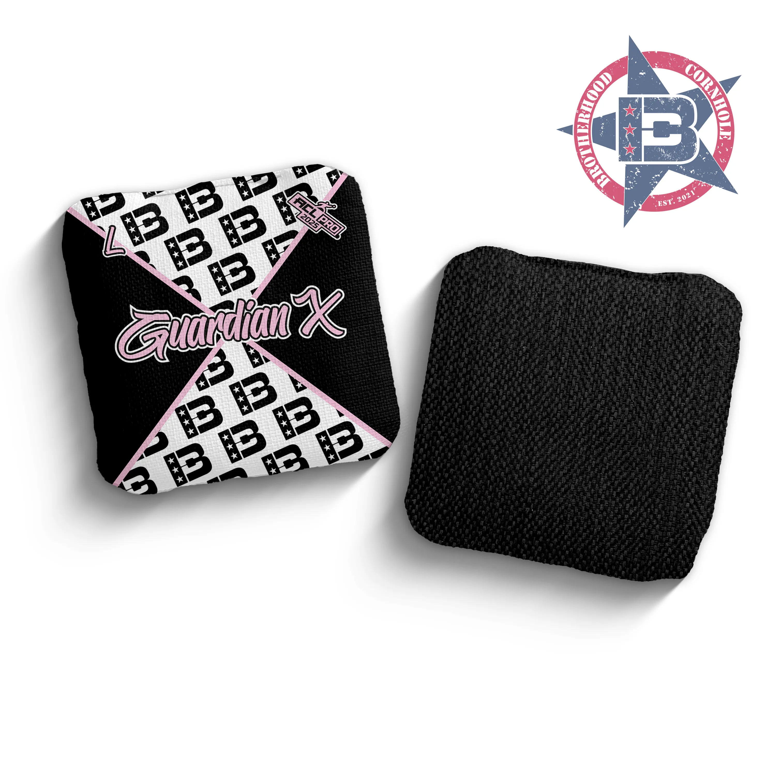 2025 Brotherhood Cornhole Guardian X Logo Pattern Edition ACL Pro Stamped Cornhole Bags