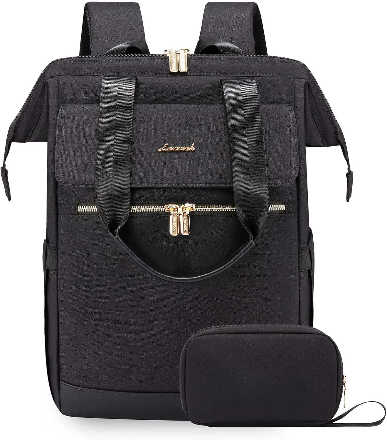 2Pcs Fashion Laptop Backpack, 15.6" 17.3"