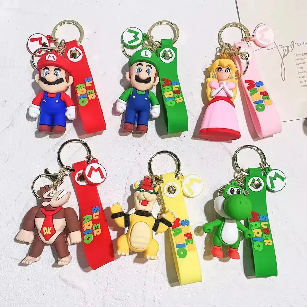 3D Super Mario Keychain