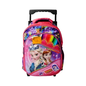 7831 SCHOOL TROLLEY BAG FROZEN&PRINCESS 12INCH