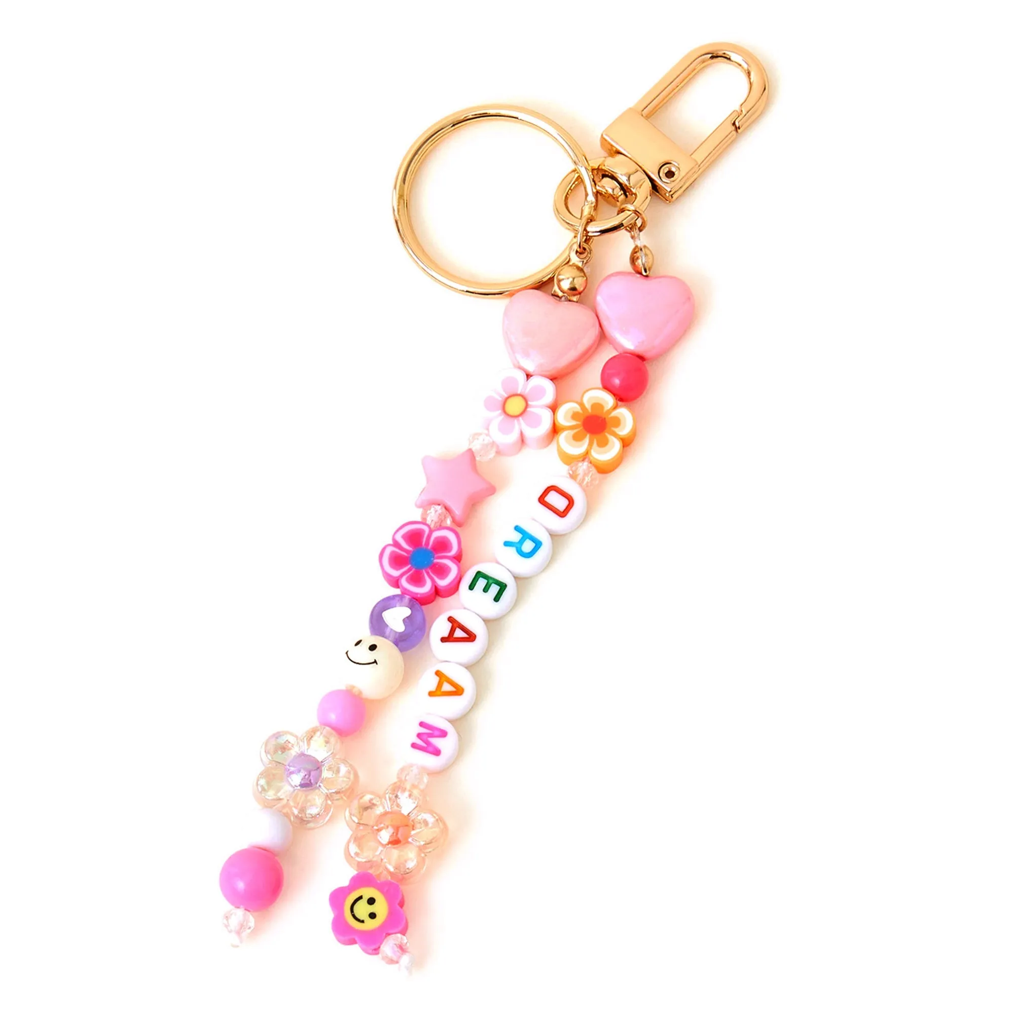 Accessorize London Dream Slogan Keyring