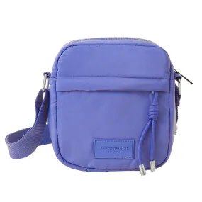 Accessorize London Women's Blue Recycled nylon messenger Sling Bag