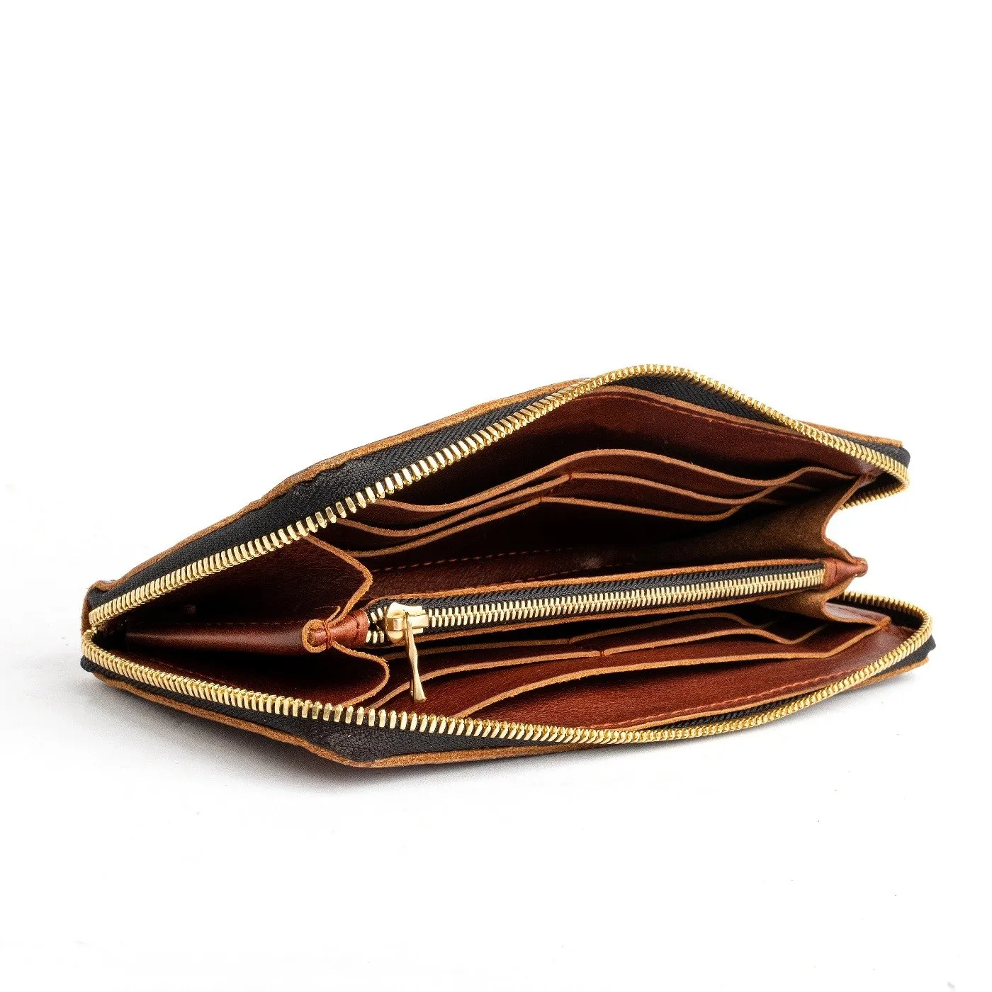 Accordion Zip Wallet