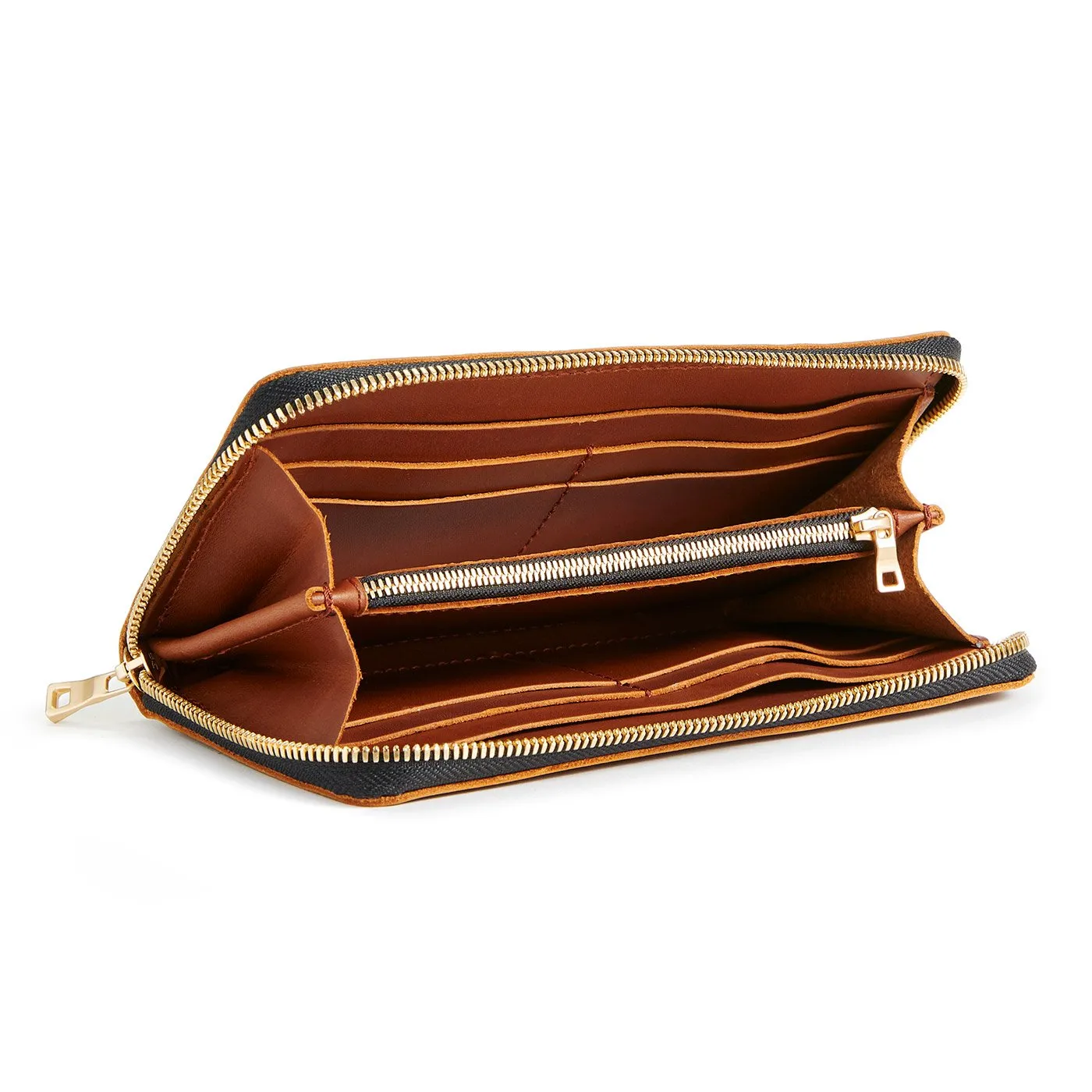 Accordion Zip Wallet