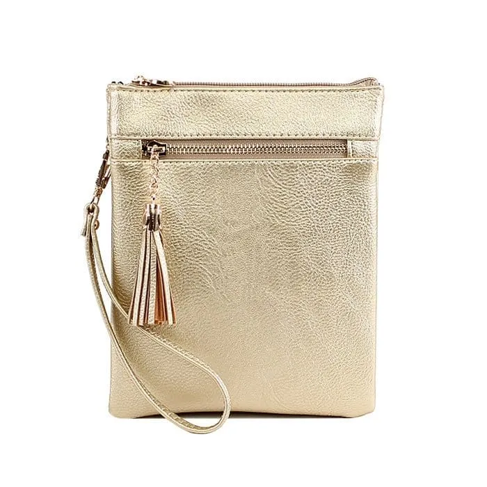 AD2584  Fashion Crossbody/Messenger Bag with Tassel