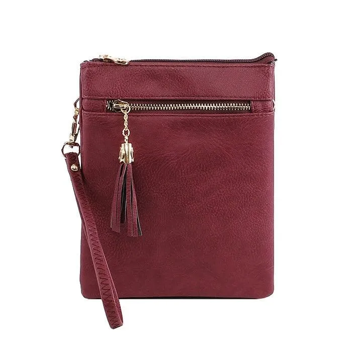 AD2584  Fashion Crossbody/Messenger Bag with Tassel