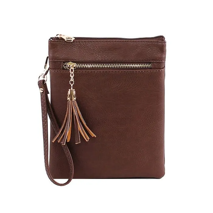 AD2584  Fashion Crossbody/Messenger Bag with Tassel