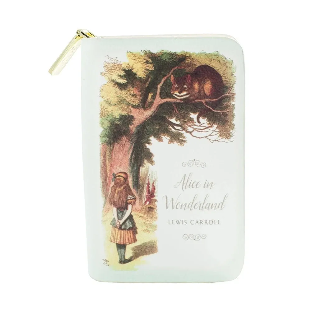 Alice in Wonderland Book Art Wallet