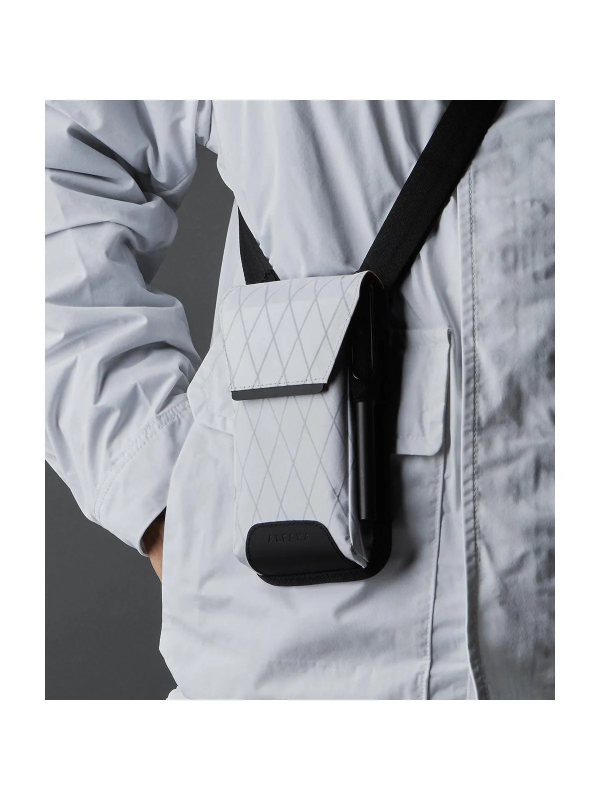 Alpaka Modular Phone Sling Limited Edition Arctic White