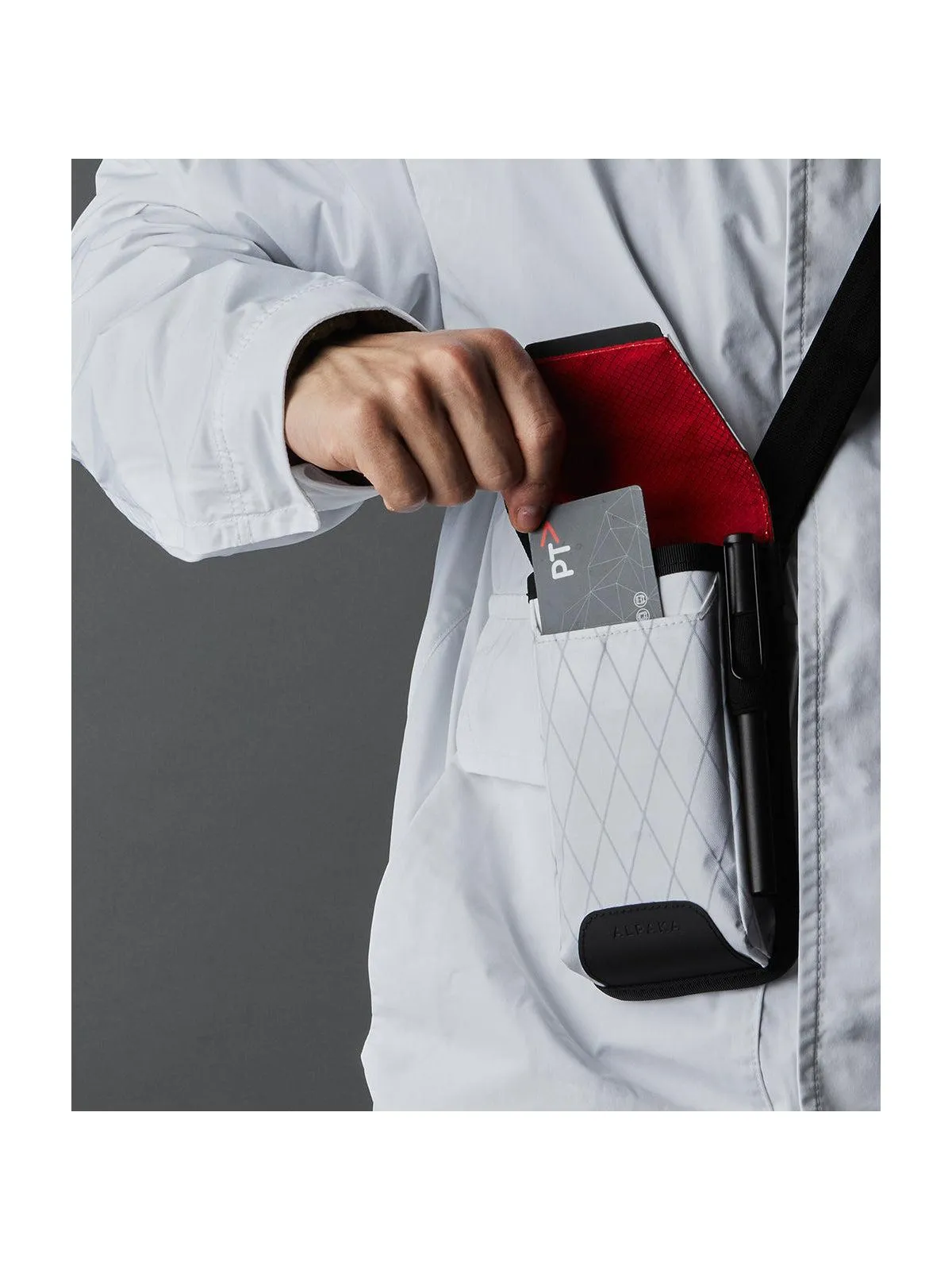 Alpaka Modular Phone Sling Limited Edition Arctic White