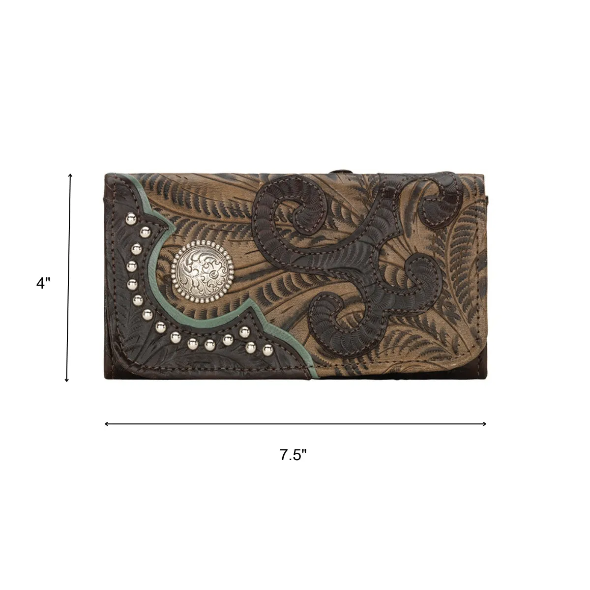 Annie's Secret Collection Ladies' Tri-Fold Wallet 0282