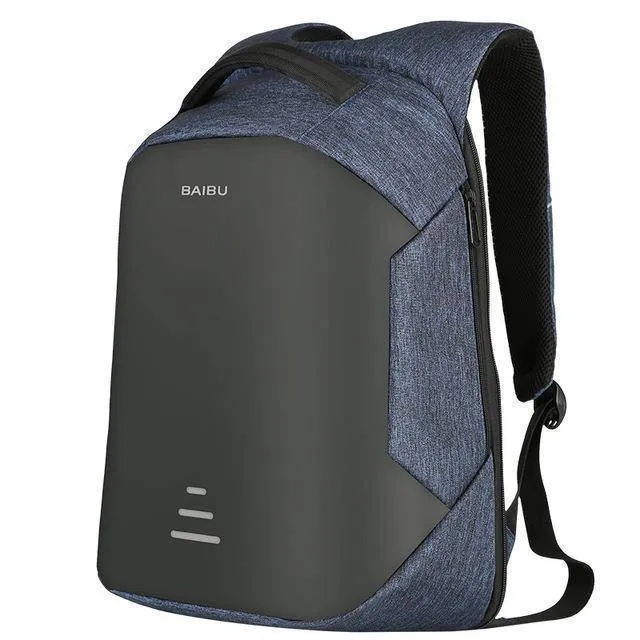 Anti-Theft USB Charging Laptop Backpack