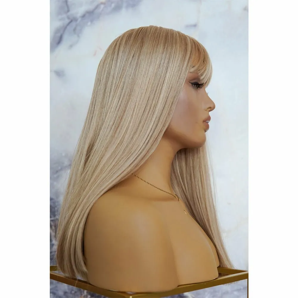 ASHLEY Blonde 18" Fringe Wig