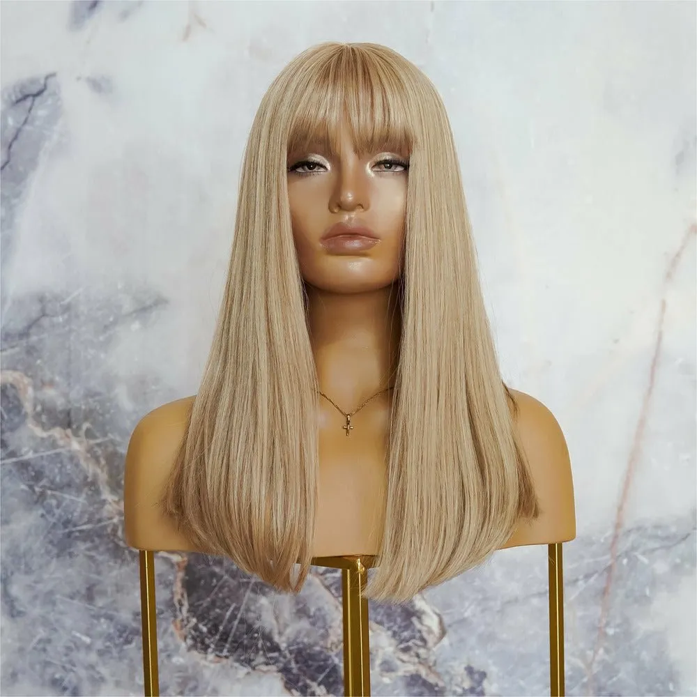 ASHLEY Blonde 18" Fringe Wig