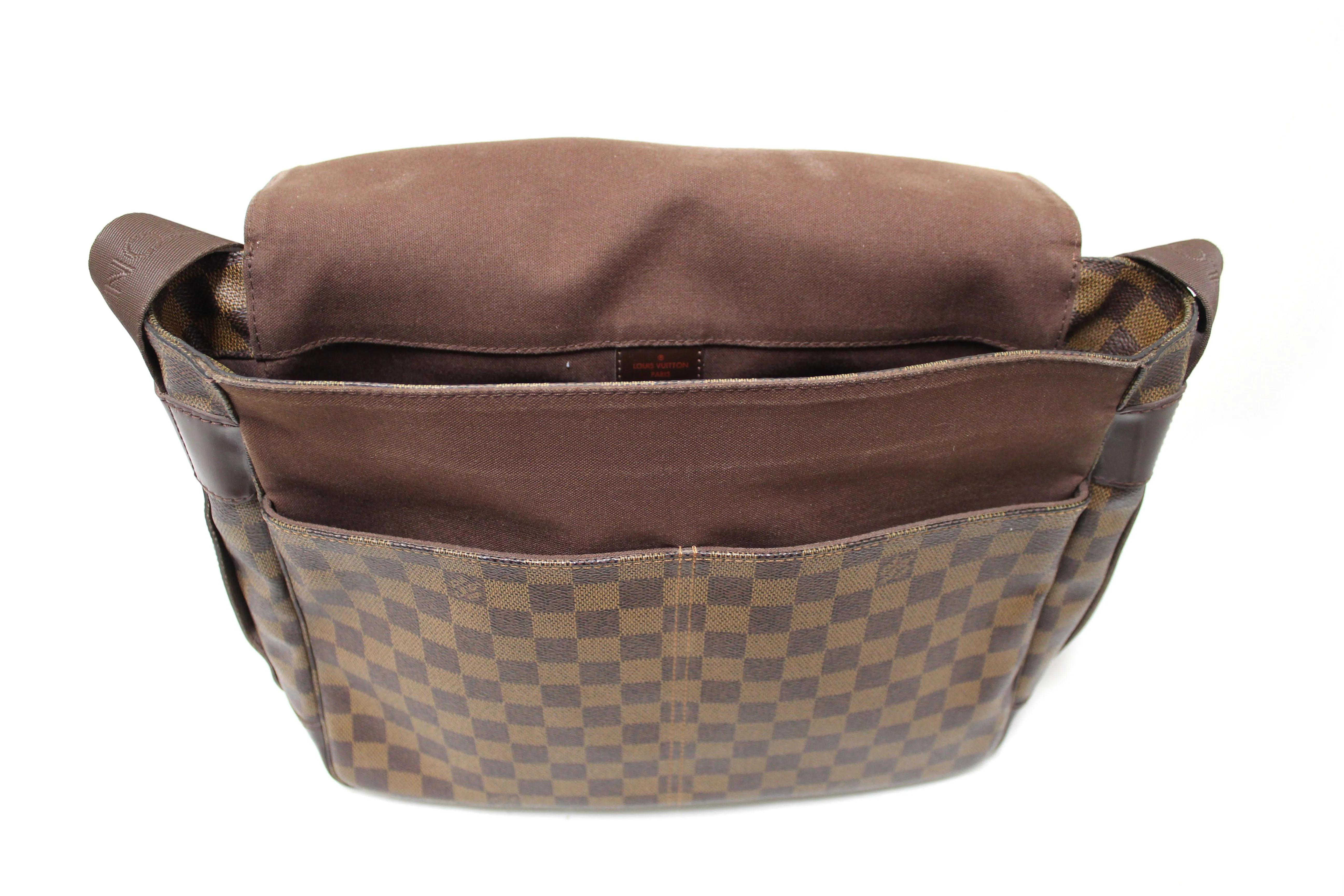 Authentic Louis Vuitton Damier Ebene Bastille Messenger Bag