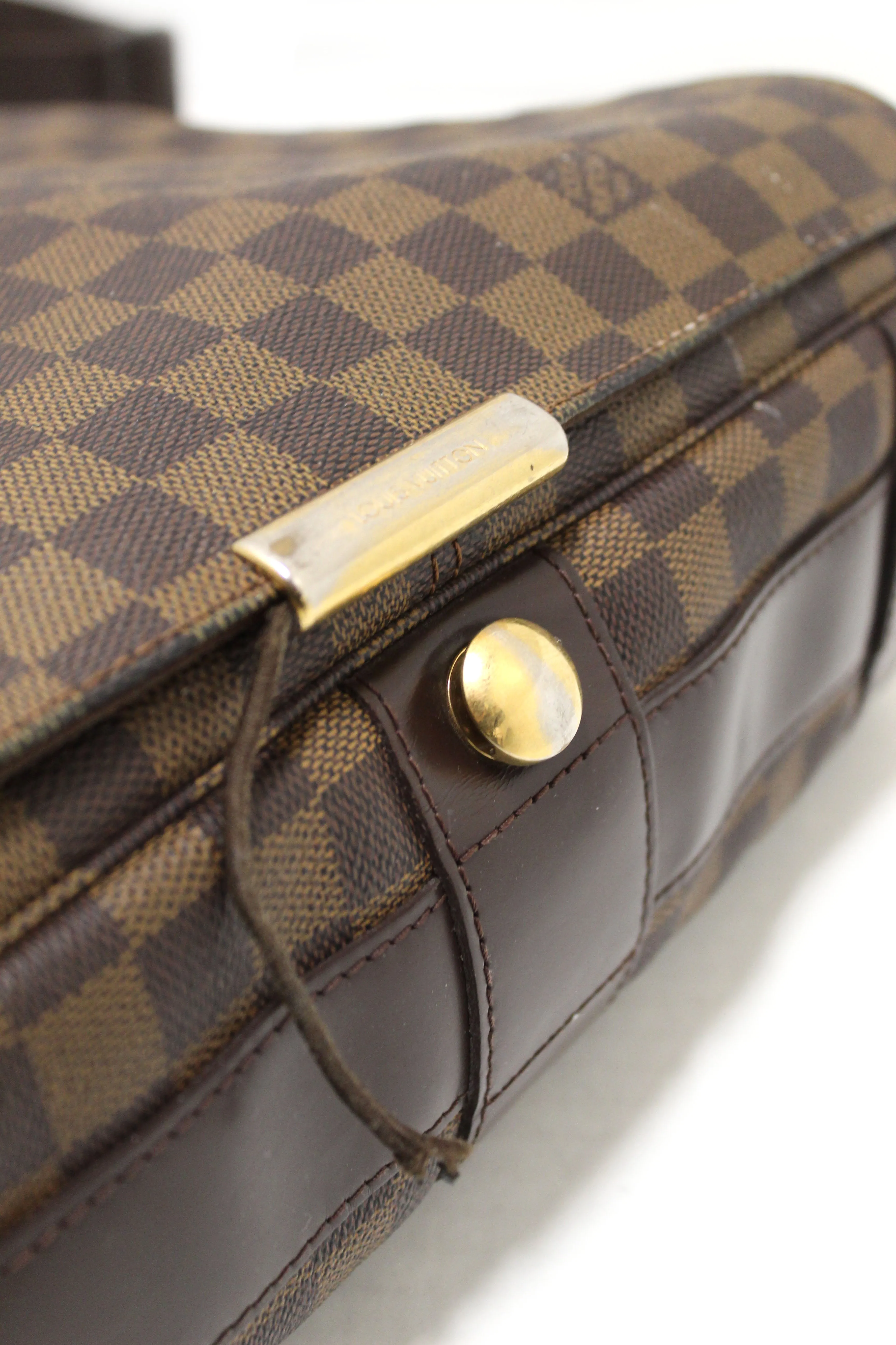 Authentic Louis Vuitton Damier Ebene Bastille Messenger Bag