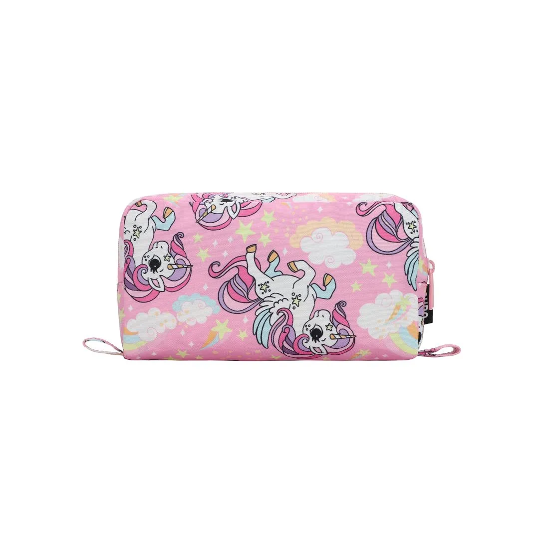 Baby Pink Unicorn & Rainbows Pencil Case