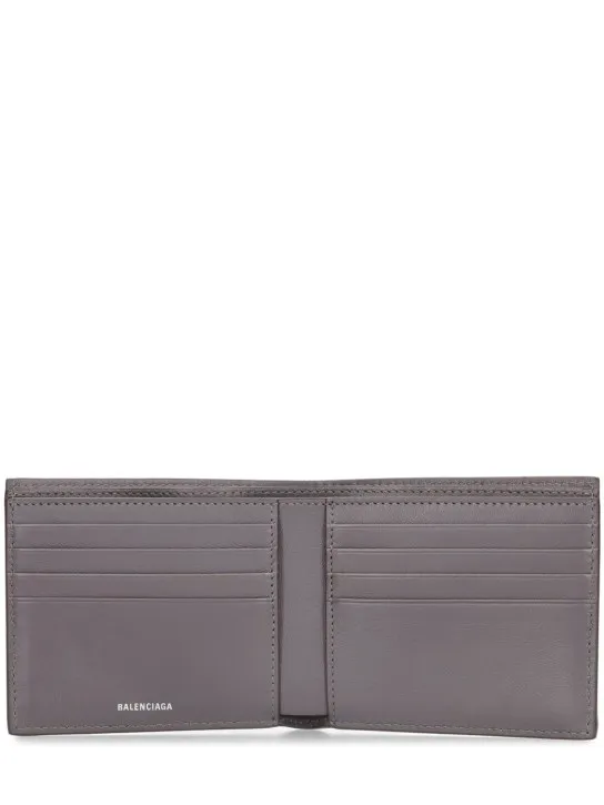 Balenciaga   BB monogram leather billfold wallet 