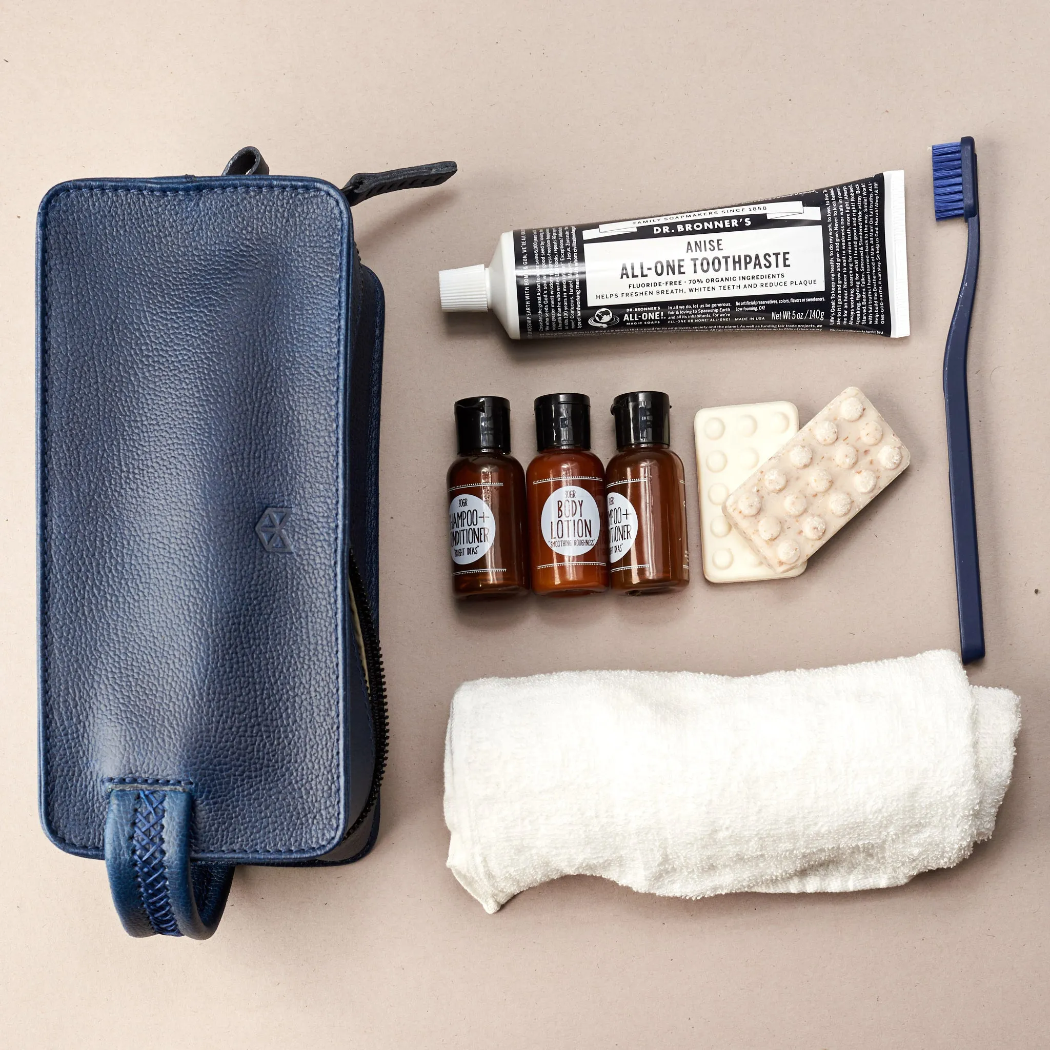 Barber Toiletry · Navy