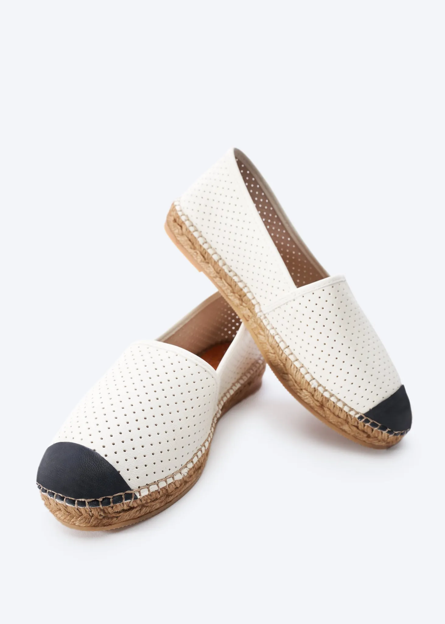 Barceloneta Limited Edition Leather Espadrille Flats (Elastic Inseam)