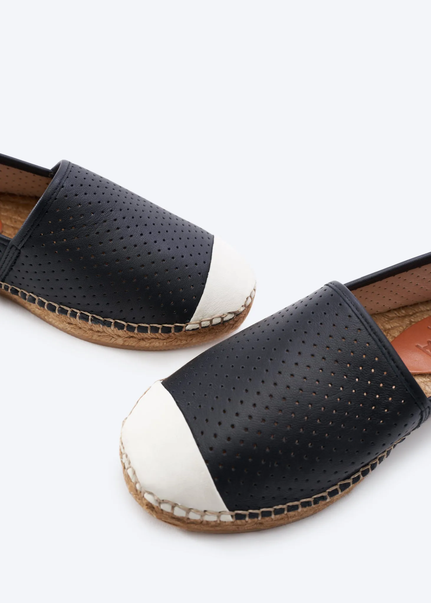 Barceloneta Limited Edition Leather Espadrille Flats (Elastic Inseam)