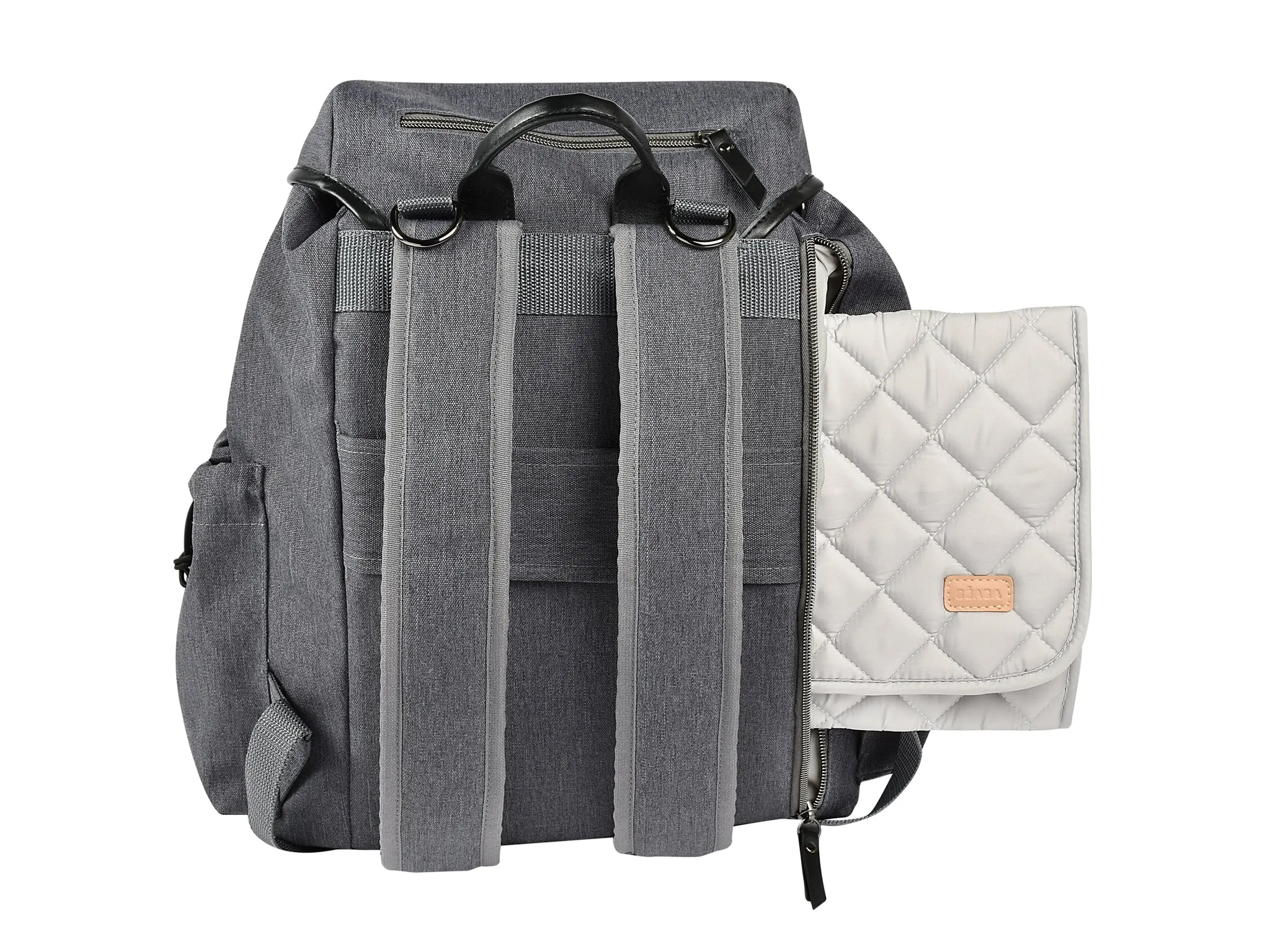 Beaba Vancouver Nursery Backpack XL (Dark Grey)