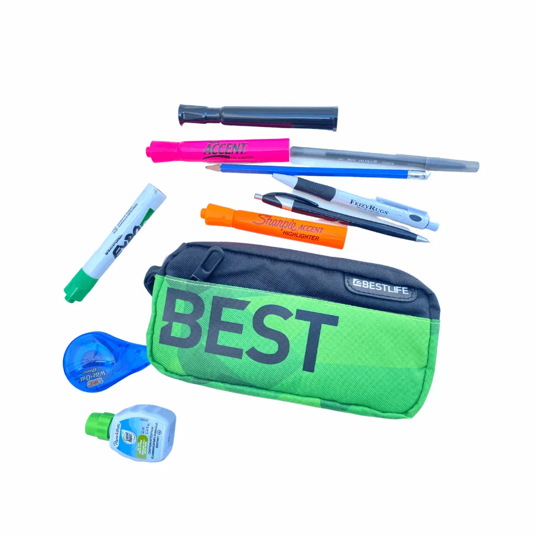 Bestlife Green Best Pencil Case