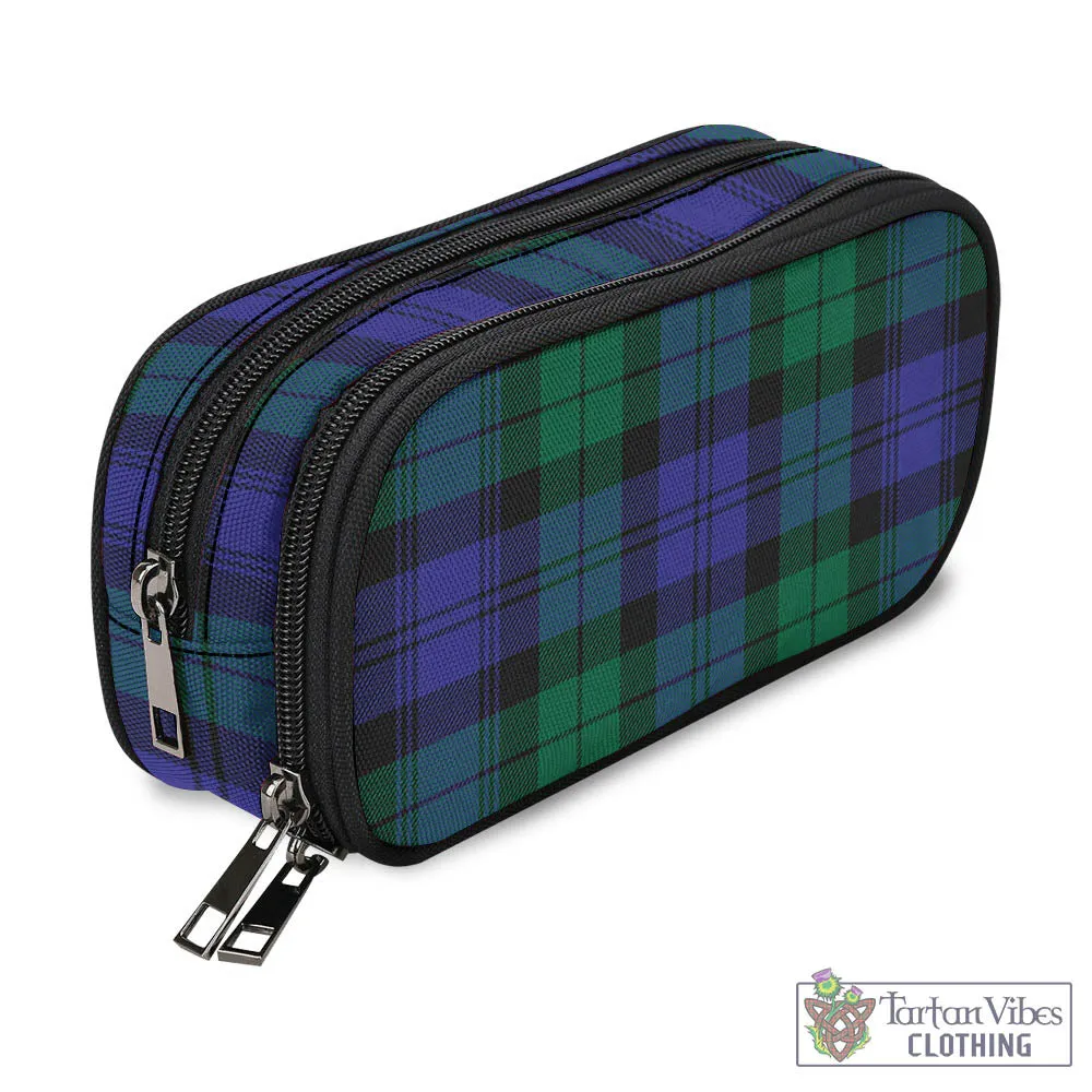 Black Watch Modern Tartan Pen and Pencil Case