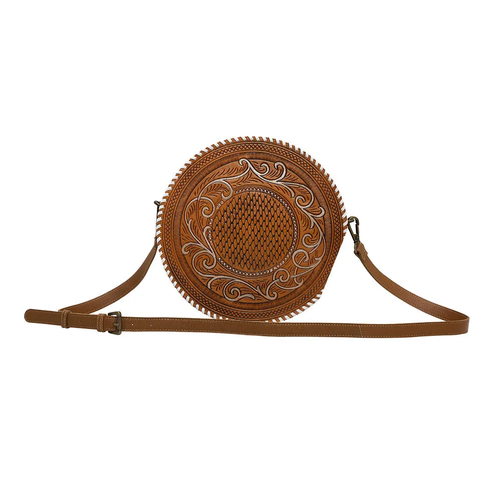 Boho Mahogany ROUND BAG