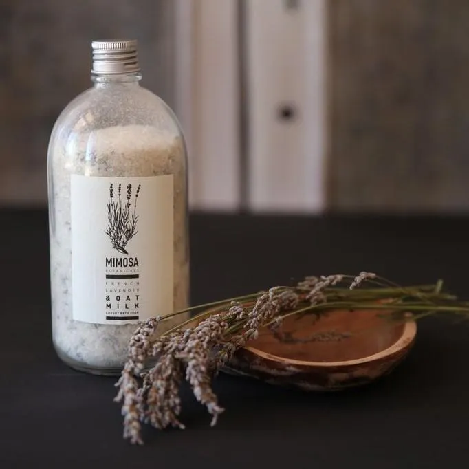 Botanical Bath Soaks : Apothecary Bottles