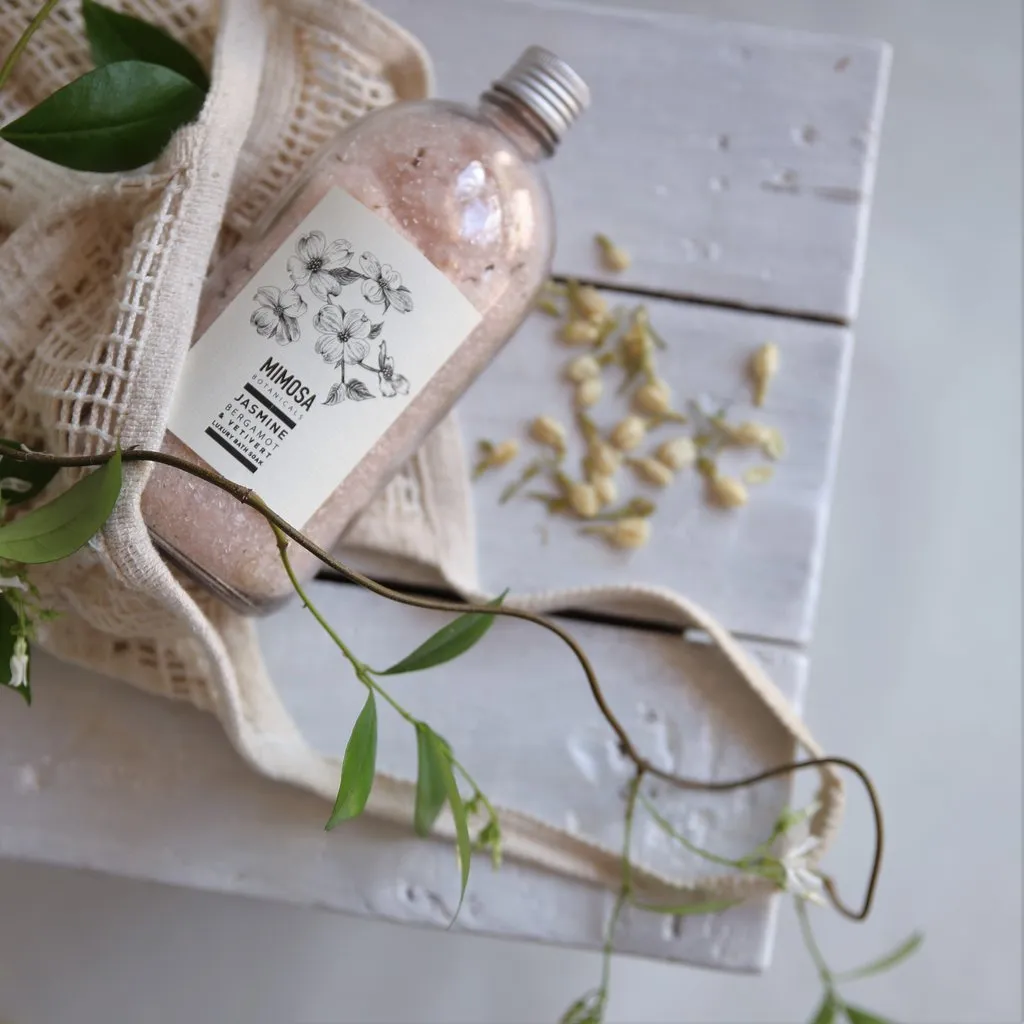 Botanical Bath Soaks : Apothecary Bottles