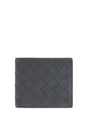 Bottega Veneta   Intrecciato leather bi-fold wallet 