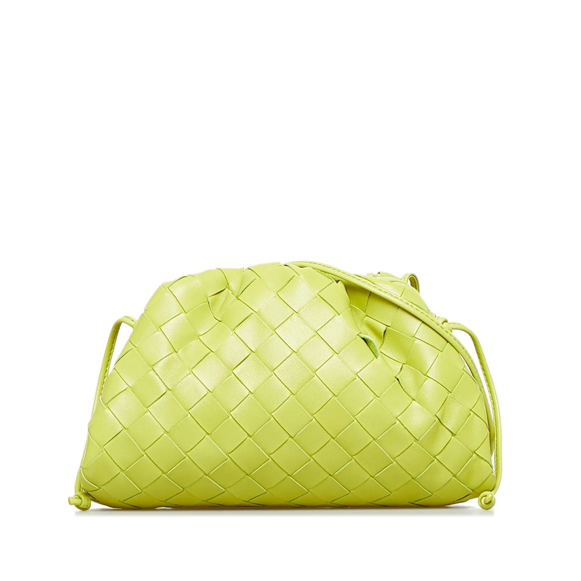 Bottega Veneta Intrecciato The Mini Pouch (SHG-rubucf)