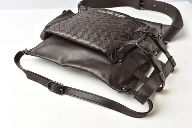 Bottega Veneta Leather Shoulder Bag/Waist Pouch