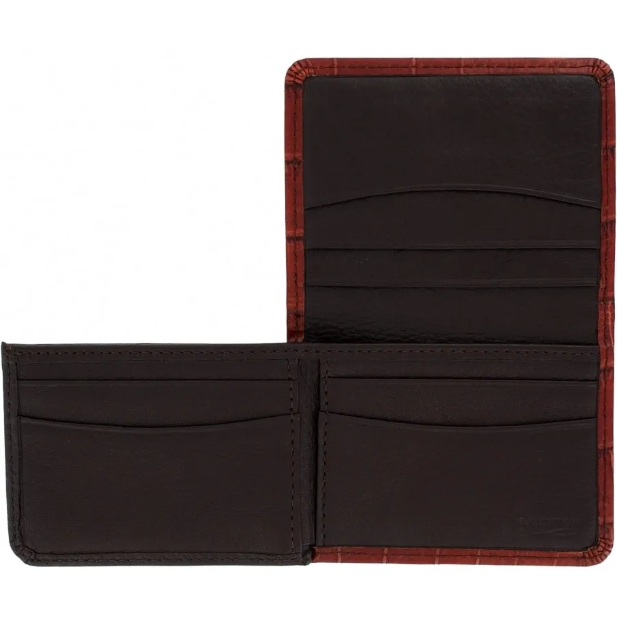 Brighton Wallet Rockefeller Flip Wallet in Black 89503 and Brown 89507 SS23