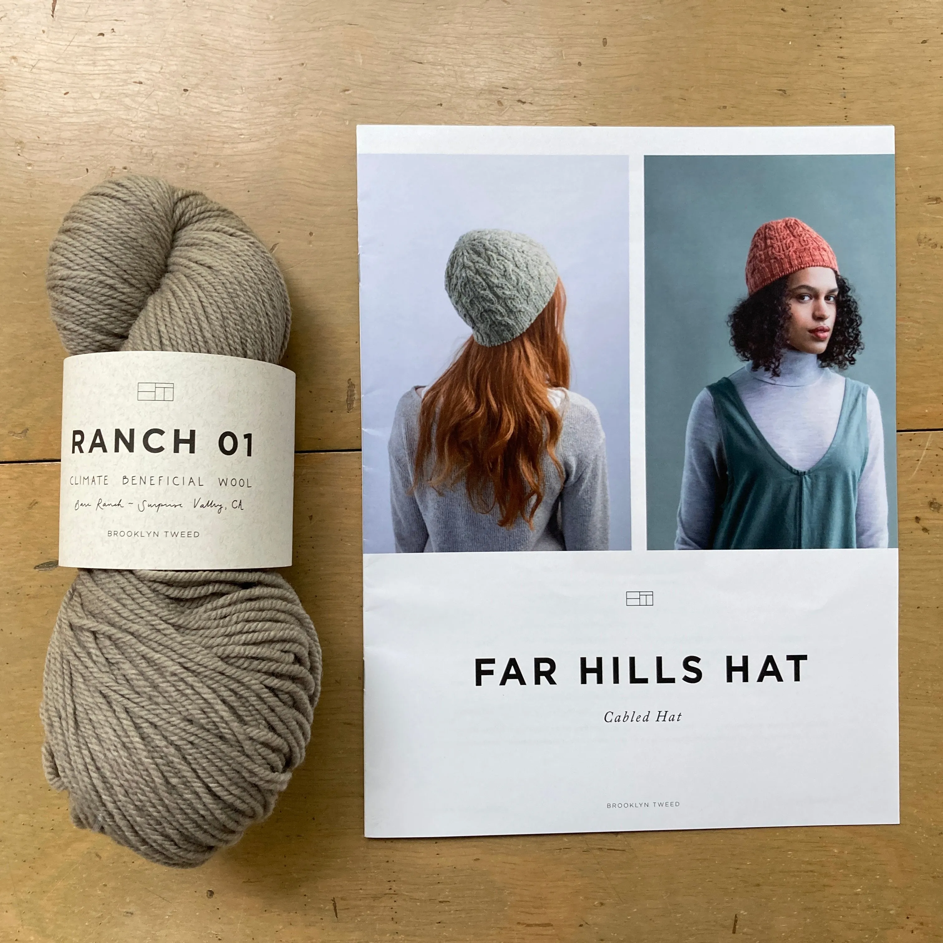 Brooklyn Tweed Far Hills Hat Kit