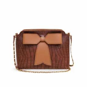 Brown Casual Shoulder Bag P56083