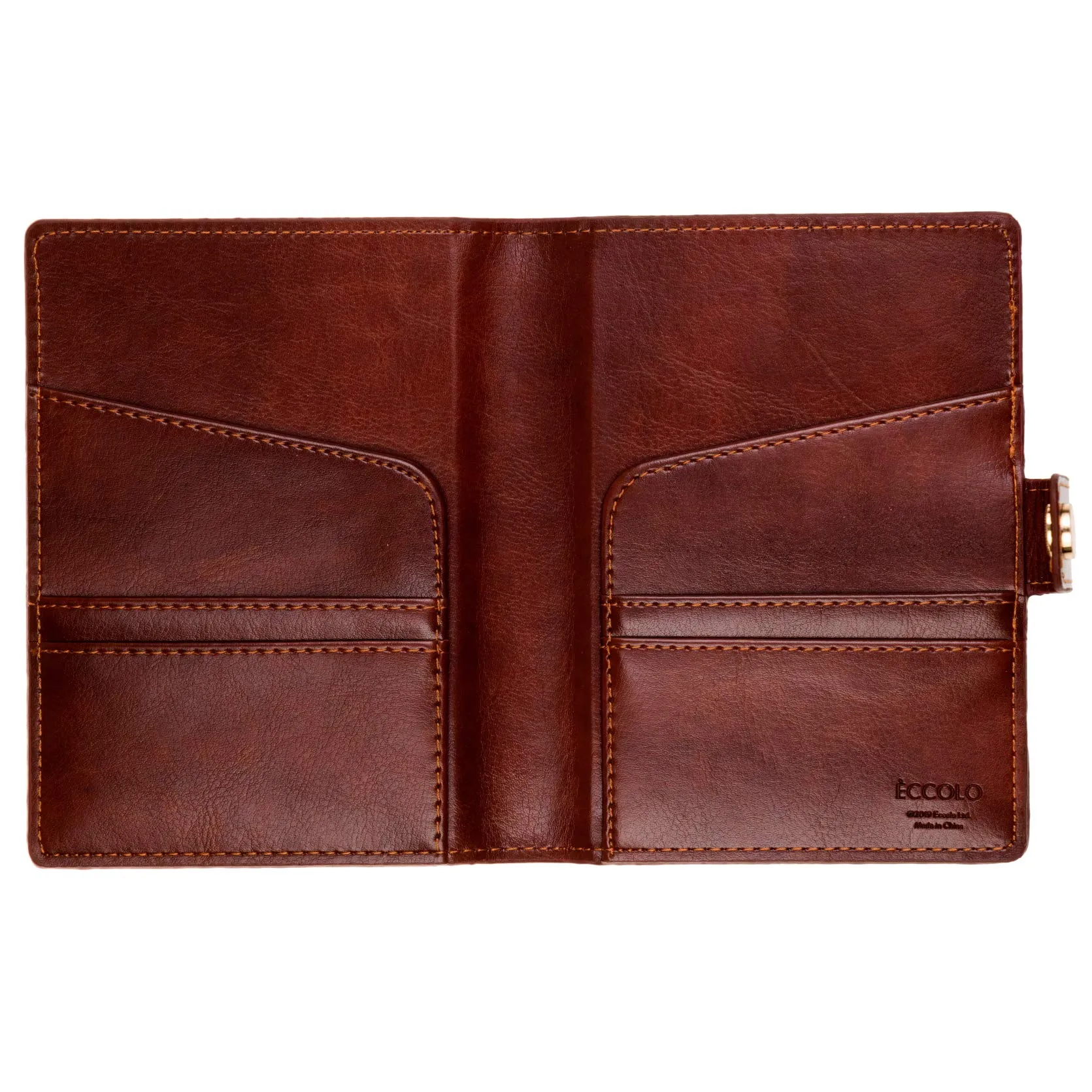 Brown World RFID Passport Case