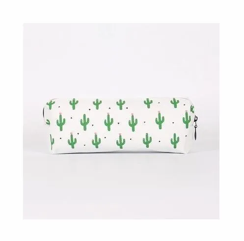 Cactus Pencil Case Canvas Bag