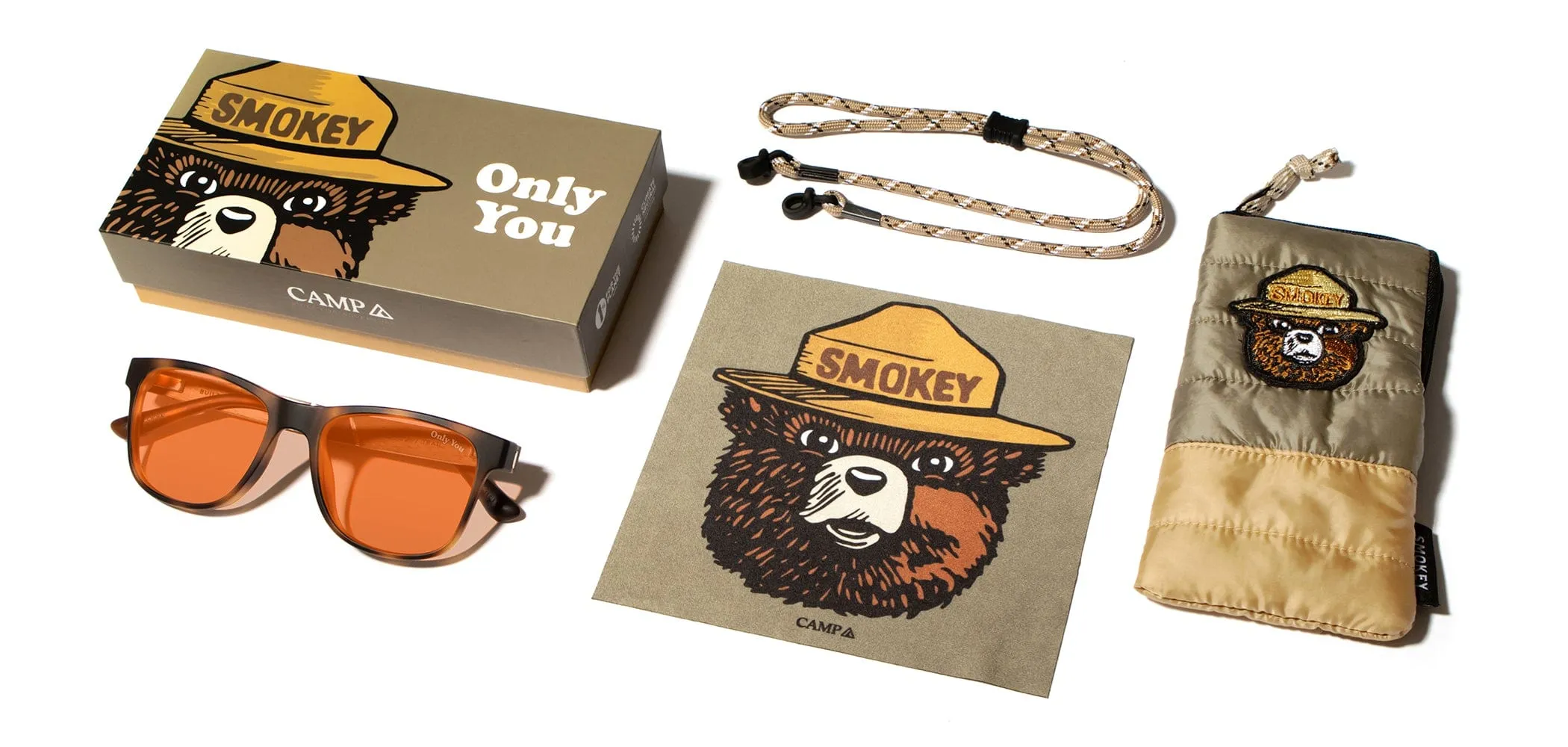 CAMP Trail Sunglasses - Smokey Bear Edition