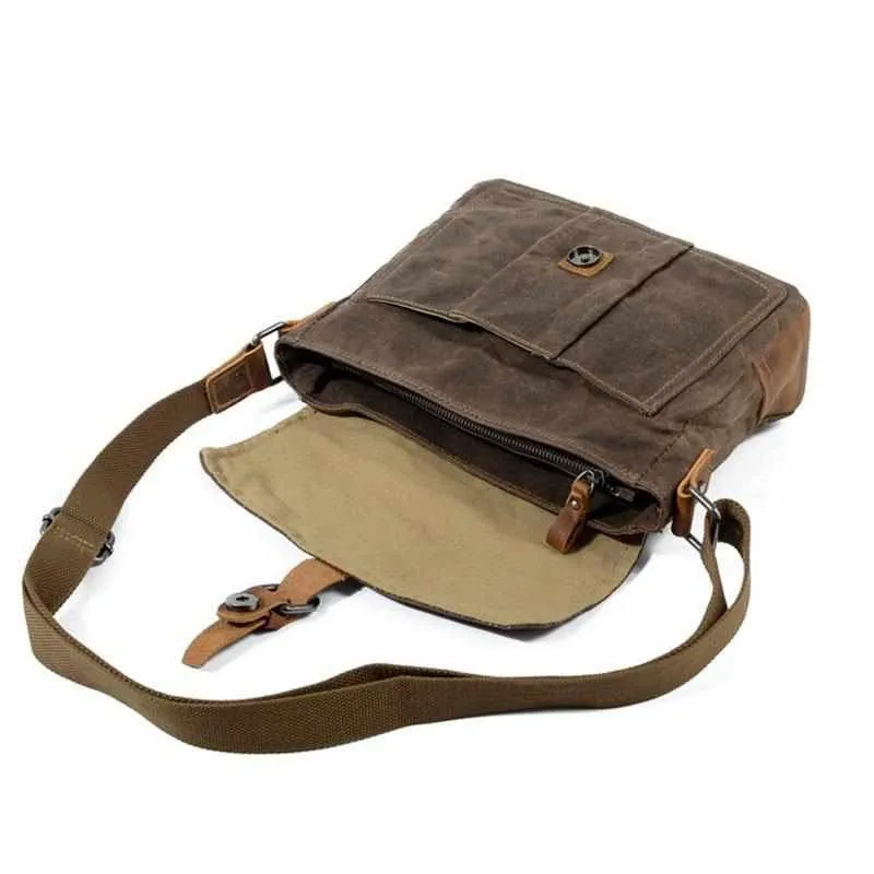 Canvas Vintage Satchel Bag