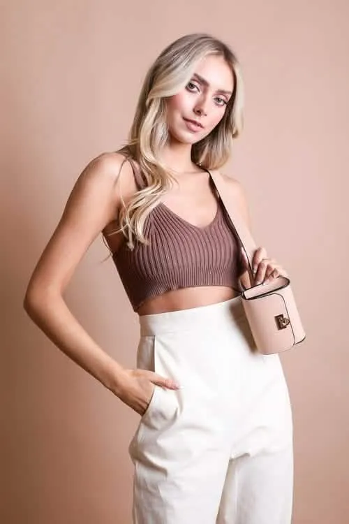 Chic Multi-Functional Vegan Leather Belt Bag