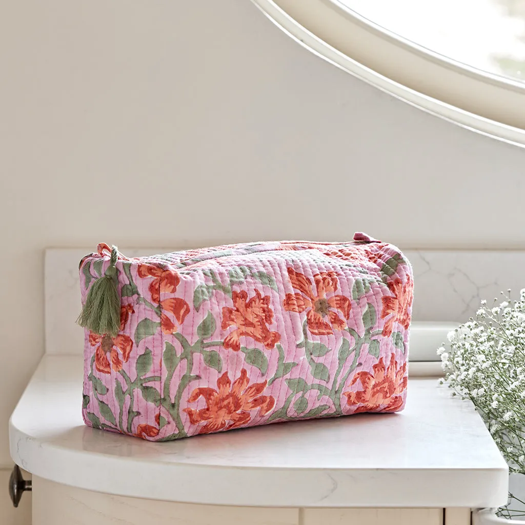 Clematis Wash Bag - Large