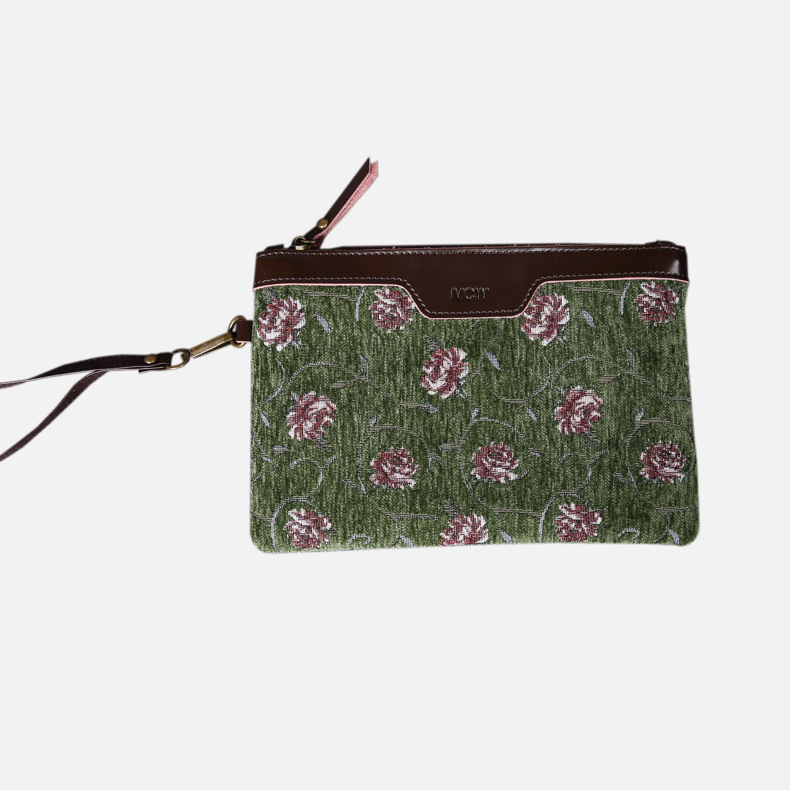 Climbing Rose Wristlet Clutch