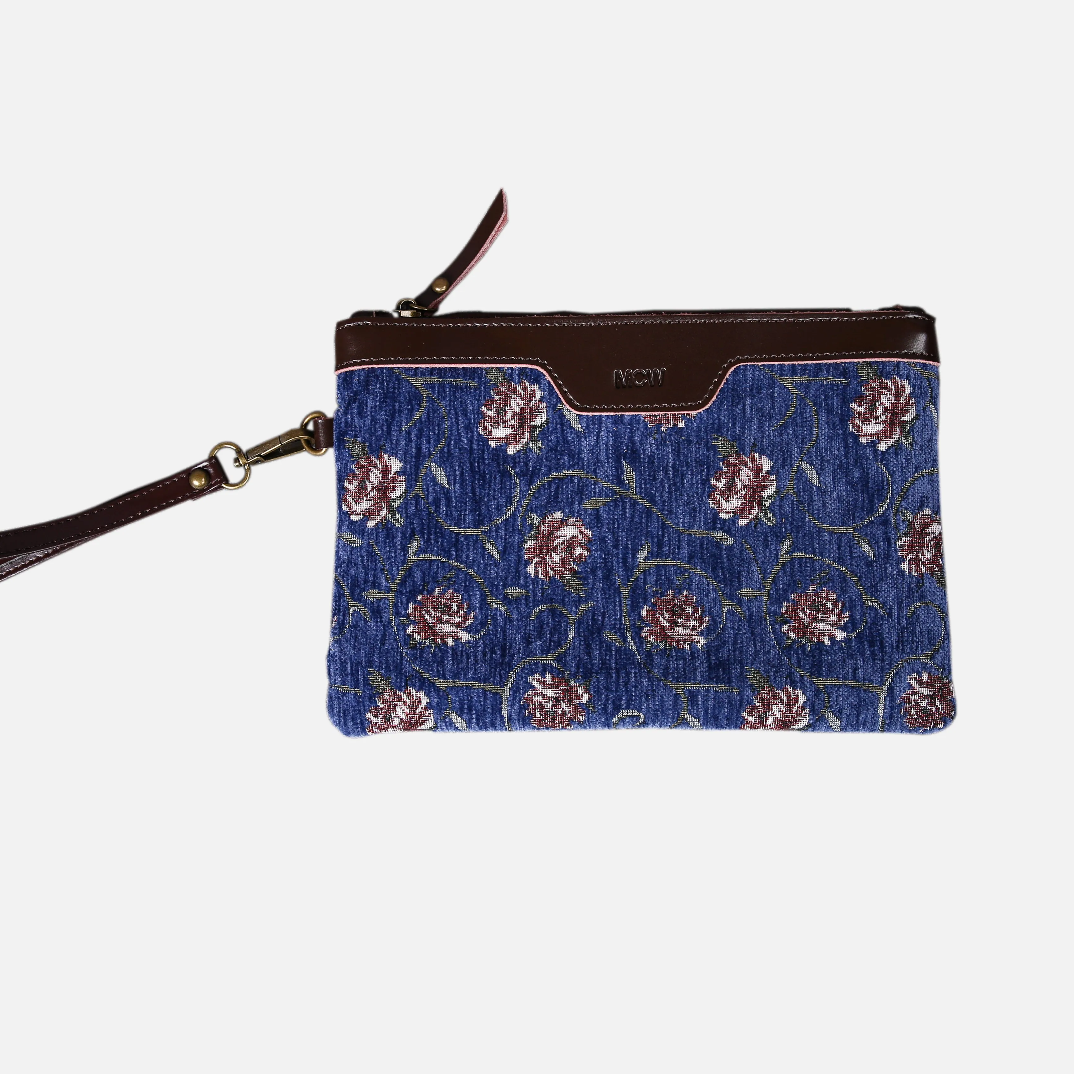 Climbing Rose Wristlet Clutch