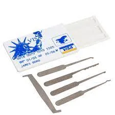 Compact Credit Card Lockpick Set