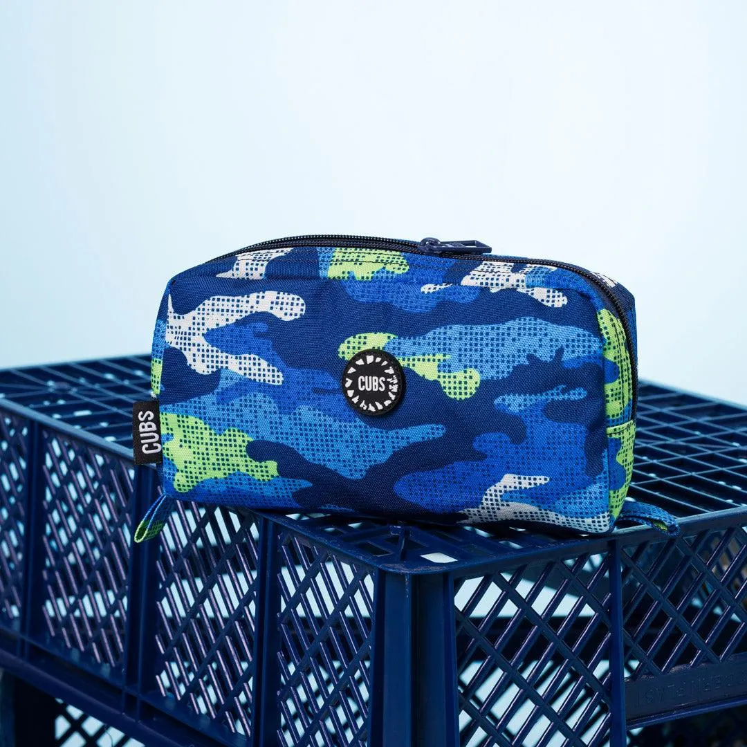 Cubs Camouflage Blue Pencil Case