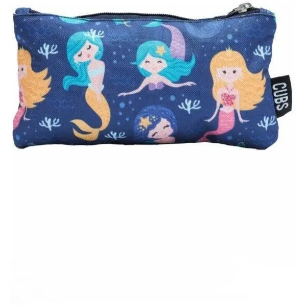 Cubs Dancing Mermaids Big And Basic Pencil Case