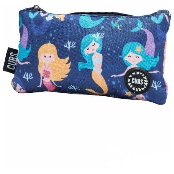 Cubs Dancing Mermaids Big And Basic Pencil Case